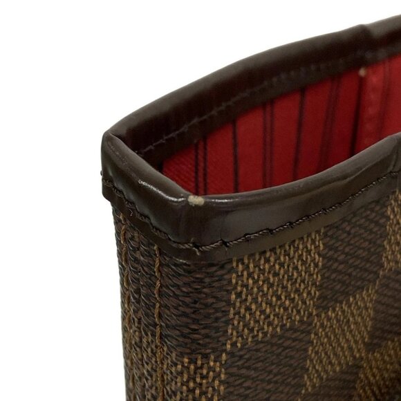 LOUIS VUITTON Neverfull MM Ebene Damier Tote Bag Damier Canvas - Picture 9 of 15